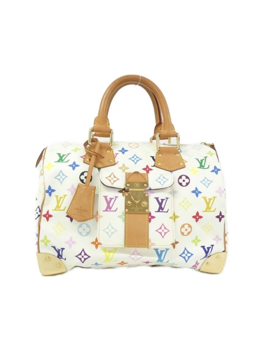 Louis Vuitton Multicolor Speedy 30 Boston Bag